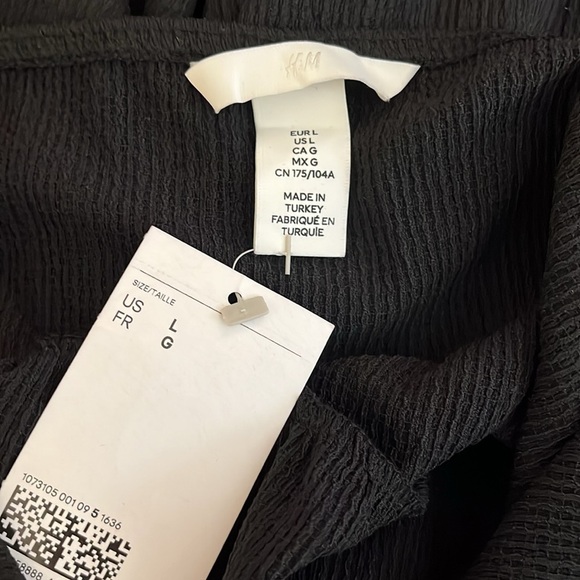 H & M | New strapless midi dress Women’s size L beach coverup halter vacation - Picture 5 of 6